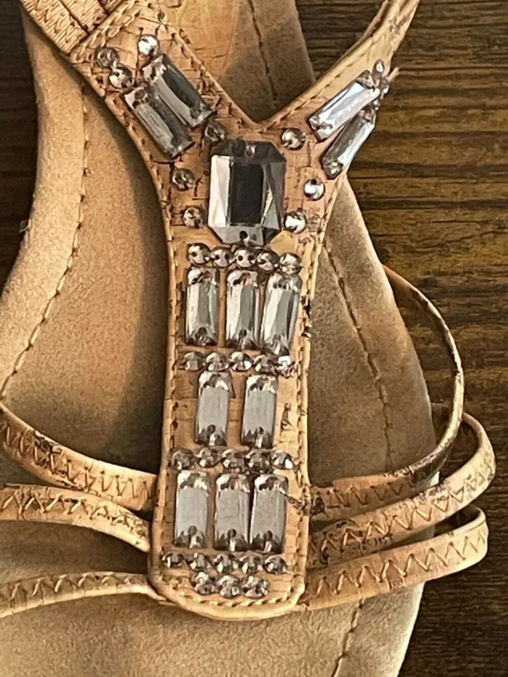 New York Transit Cork Sandals – Size 9M (Visible Wear)